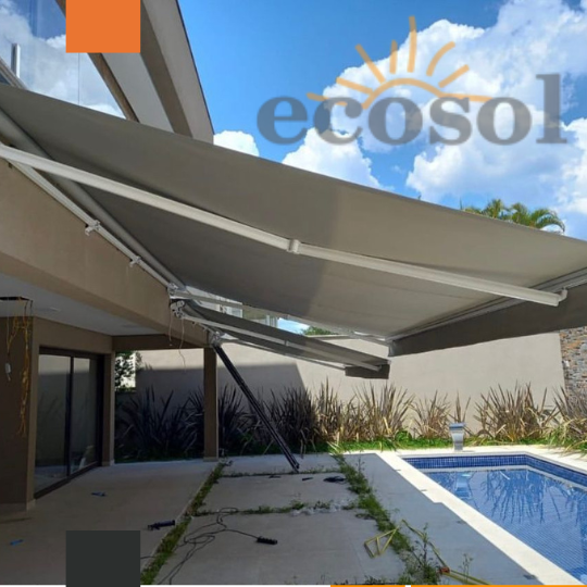 Toldo Articulado na zona leste Toldo Articulado na zona leste