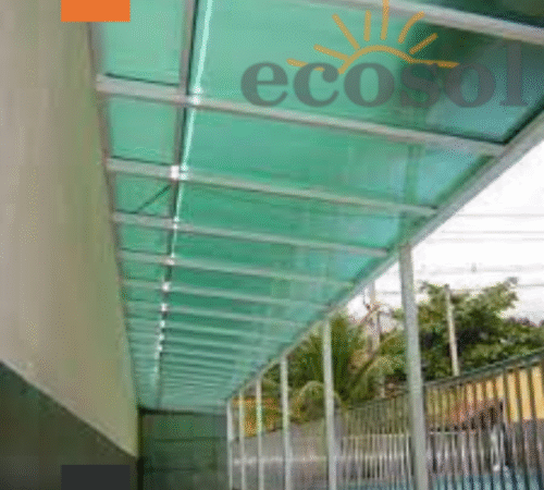 Coberturas em Policarbonato Alveolar sp