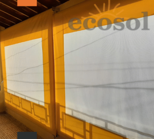 Eco Toldos Cortina com Visor