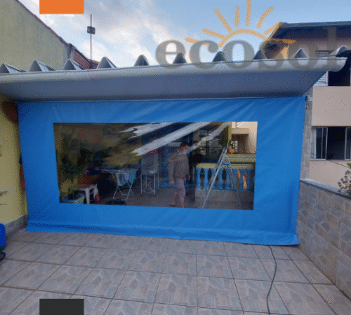 Eco Toldos Cortina com Visor