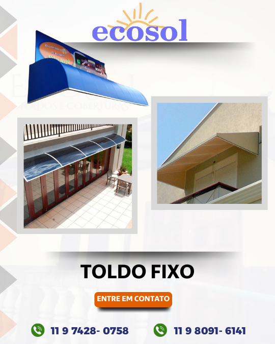 Fabrica Toldo Fixo de Lona sp Fabrica Toldo Fixo de Lona sp