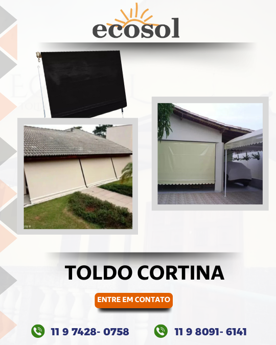 Fabrica de Toldo Cortina sem Visor Fabrica de Toldo Cortina sem Visor